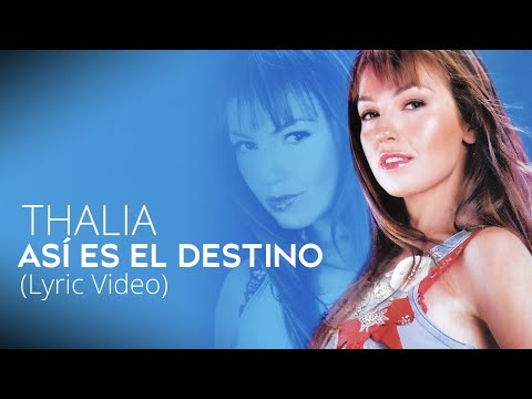 Videoclip de Asi Es El Destino — Thalia