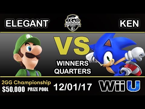 2GGC - BSD | Elegant (Luigi) Vs. KEN (Sonic) Winners Quarters
