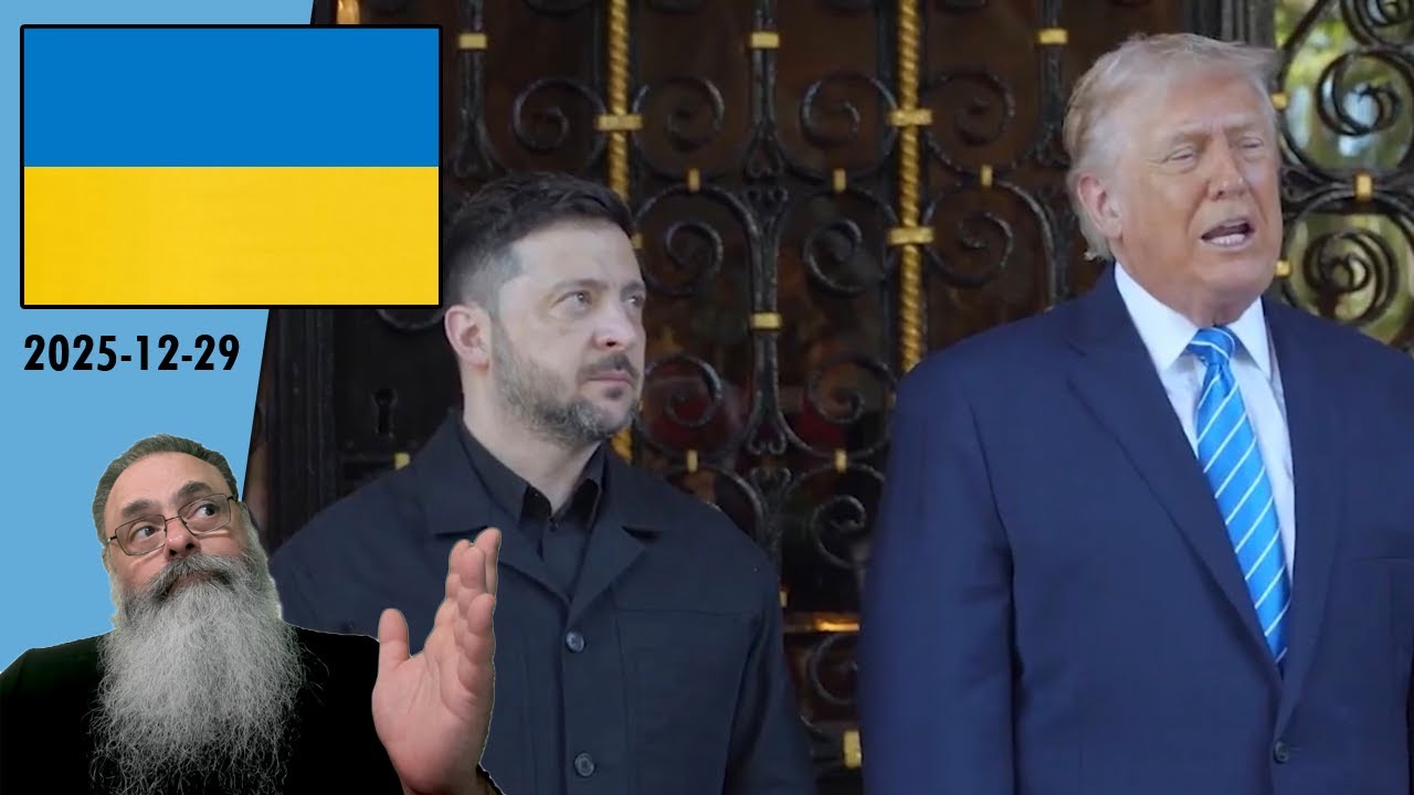 #Ucrânia 2025-12-29: ENCONTRO de TRUMP com ZELENSKY na FLÓRIDA termina sem ACORDO ALGUM