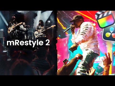 mRestyle 2 — Eclectic Collection of Overlay Effects for Final Cut Pro — MotionVFX