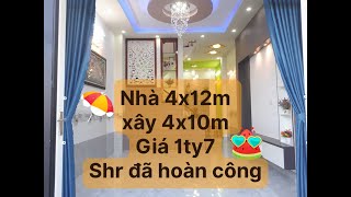 Nhà bán 4x12m đã hoàn công, hỗ trợ vay ngân hàng |Ms Trinh BĐS