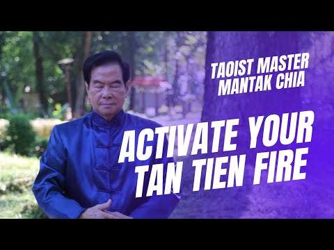 Tan Tien fire activation through abdominal breathing. Practice with Taoist Master Mantak Chia🔥