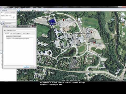 comment modifier itinéraire google earth