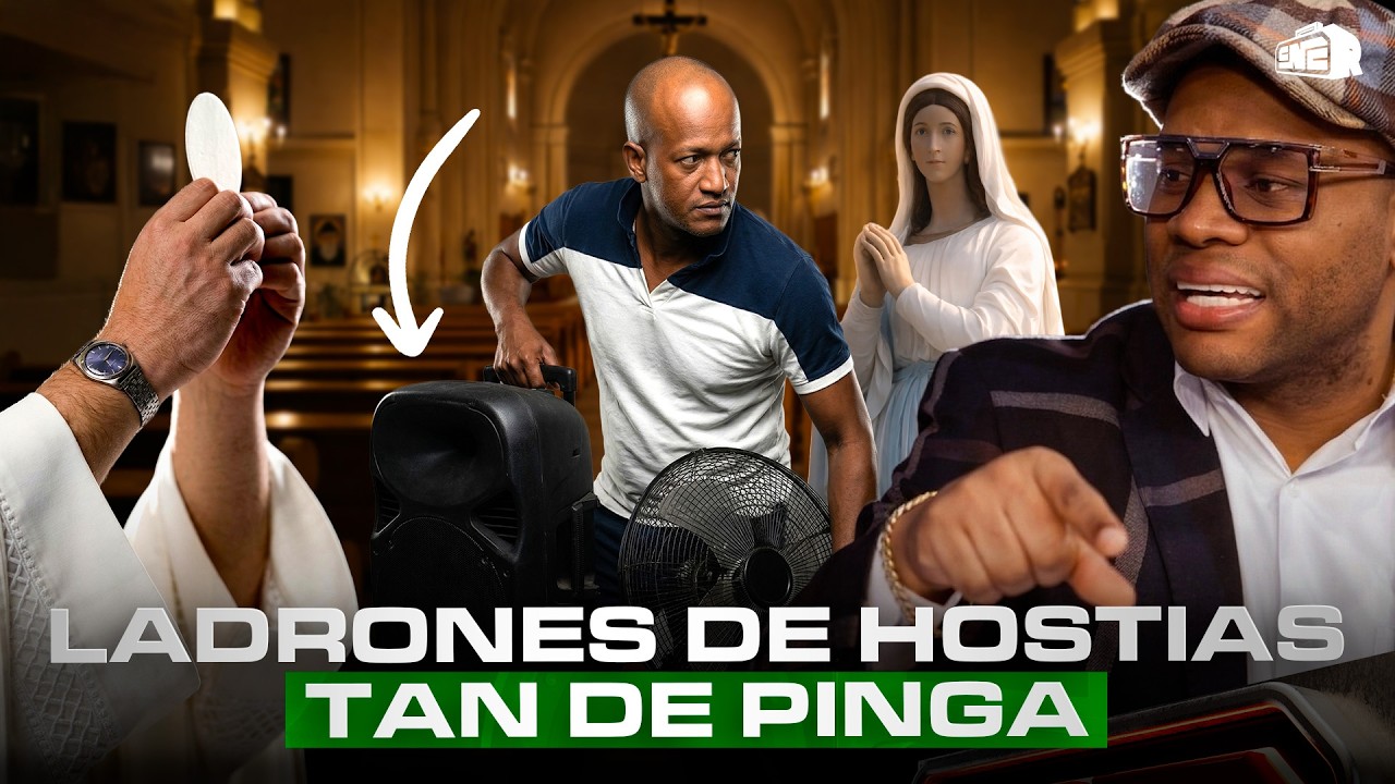 ¡NI LA IGLESIA SE SALVA! TOLENTINO REVELA LADRONES DE HOSTIAS TAN DE PINGA