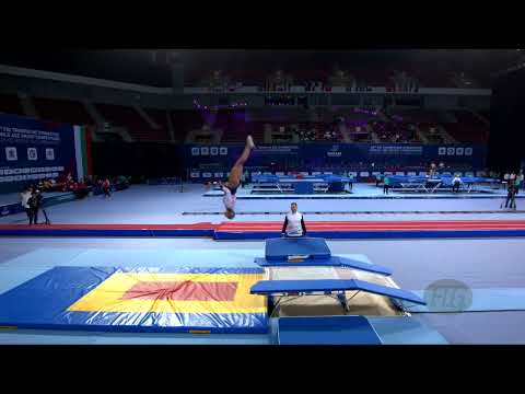 WILLIAMSON Bethany (GBR) W - 2022 Trampoline Worlds, Sofia (BUL) - Q Double Mini Exercise 1