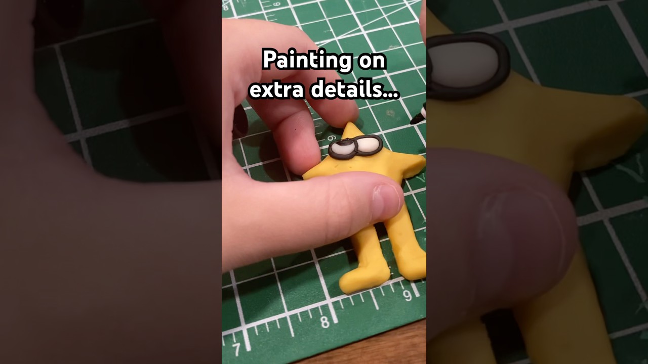 Lancer clay figure! ♠️ #deltarune #lancer #fyp #undertale #polymerclay #art #viral #fanart #funny