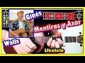 TUTO Ukelele 🔥Walls Gines ( Mentiras Y Azar ) Acordes Tutorial 2019 Adaptación Fácil