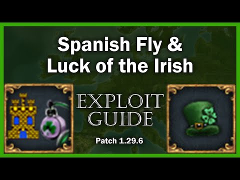 Spanish Fly & Luck of the Irish Achievements - EU4 Exploit Guide