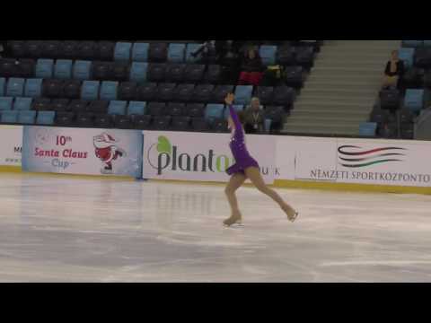 2016 Santa Claus Cup: Amanda STAN (ROU) - FS Junior LADIES - Free skating