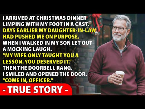 My Son Laughed When I Arrived At Christmas Dinner With a Broken Foot— “My Wife Taught You a Lesson.”