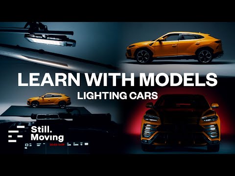Lighting Cars - Learn with Models - Simple single light tutorial
