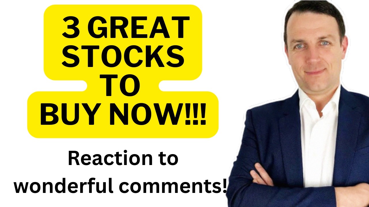 3 Great Buys - Even Better Comments...
