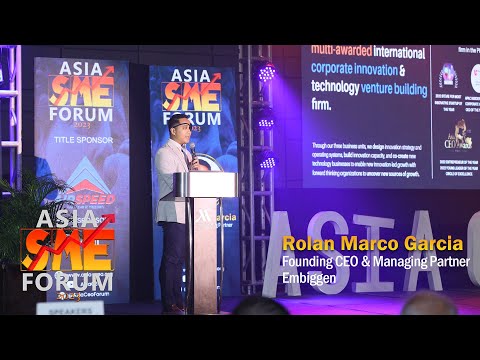 ASIA SME FORUM 2023 | Rolan Marco Garcia - YouTube