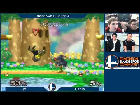 ESC 2015/01/17 - JV (Fox) Vs. Henry (Falcon) - Swiss R3 - SSBM