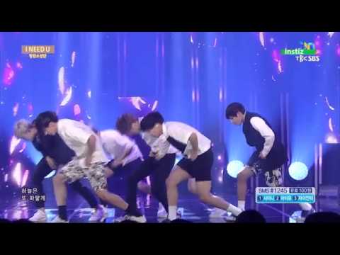 150531 BTS I Need U - Inkigayo