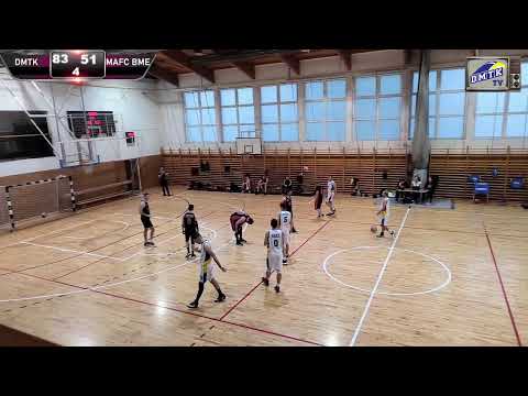 DMTK - MAFC BME NB2.-es férfi kosárlabda mérkőzés