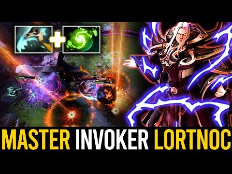 BEAUTIFUL INVOKER GAMEPLAY by MASTER TIER INVOKER lortNoc - EPIC COMBO + RAMPAGE | Dota 2 Invoker
