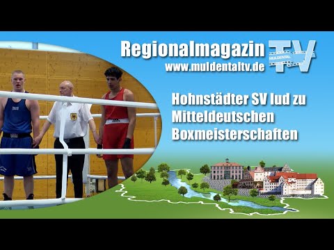 Hohnstädter SV lud zu Mitteldeutschen Boxmeisterschaften