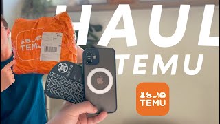 TEMU TECH HAUL | Mi primera compra en Temu 🛍📱