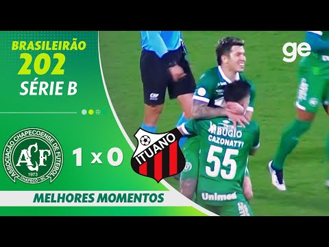 Gols e lances de Chapecoense x Ituano