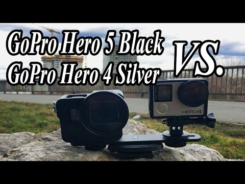 GoPro 4 Silver VS. GoPro 5 Black, Test, SlowMotion, Hero 4K