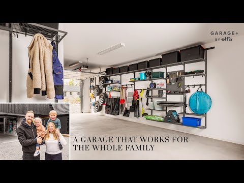 Carolina and Erik make their dream garage a reality at home