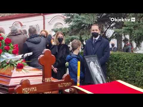Potresne scene na Novom groblju: Porodica Merime Njegomir u suzama prima saučešća