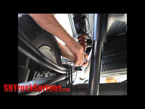 HOW TO Install a Timbren SES (Suspension Enhancement System) Kit Tutorial + Review SD Truck Springs