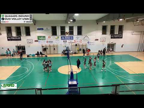 U16 - U16 Eccellenza Quasars Induno vs. Duo Volley Castellanza Nera - Primo set