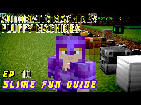 SlimeFun Tutorial in hindi (Ep 10) :-  fluffy machines | #slimefun #minecrafttutorial #minecraft
