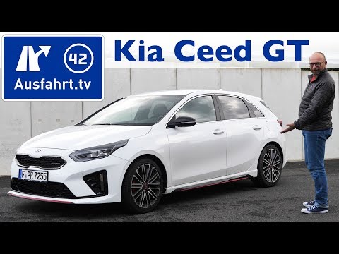 2019 Kia Ceed GT - Buyer's Guide, German Test, Review, Driving Report Ausfahrt.tv