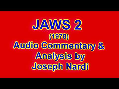 Jaws 2 (1978) Feature Film Commentary  