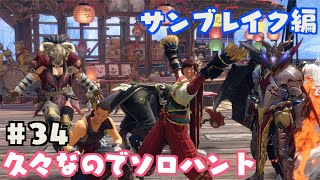 久々すぎる狩り活動【モンスターハンターライズサンブレイク / 初見プレイ】 #おやすみvtuber #34