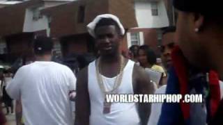 Video  Crips Confronting Waka Flocka At Video Shoot! Says They Cool With Gucci But CTE Aint The Ones That Ran Up On Waka  It Was Them! Im The One That Beat You  So Whats Happening Version Without Music