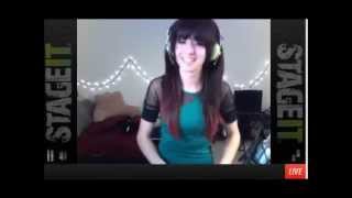 Christina Grimmie - Cry Wolf (StageIt Performance)