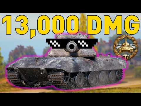 13,000 Damage in World of Tanks!