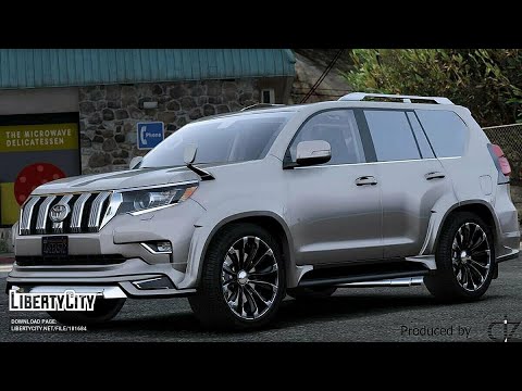 MODIFIED WALD TOYOTA LAND CRUISER PRADO | GTA 5 | REAL LIFE MODS | 4K