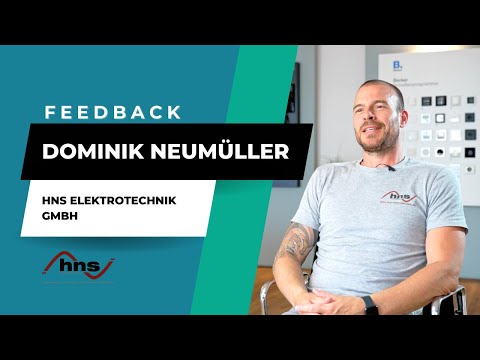 Dominik Neumüller von hns Elektrotechnik – Ich habe eigentlich mit gar keinem Ergebnis gerechnet!