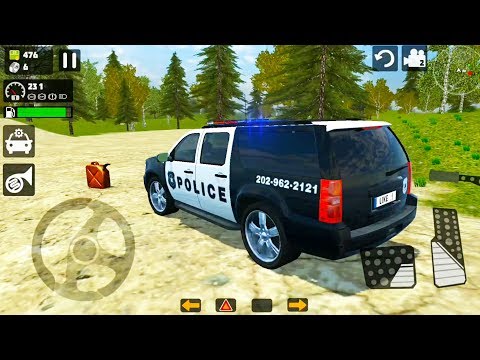 Offroad Police Cadillac Escalade Driving - Cop's 4x4 SUV Simulator - Android Gameplay