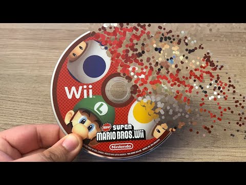 My copy of New Super Mario Bros. Wii got corrupted...