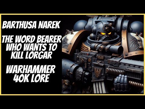 Reacting to Barthusa Narek Warhammer 40k Lore