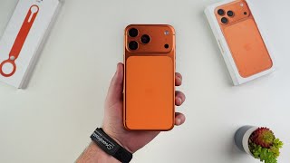 Unboxing iPhone 17 Pro Max Cosmic Orange!