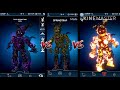 FNAF AR SPECIAL DELIVERY FLAMING SPRINGTRAP VS TOXIC SPRINGTRAP VS SPRINGTRAP