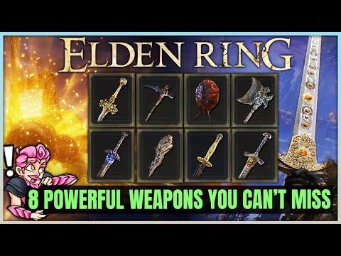 Elden Ring - 8 POWERFUL Secret Weapons You Missed - Miquellan Knights & More - Best Weapon Location!