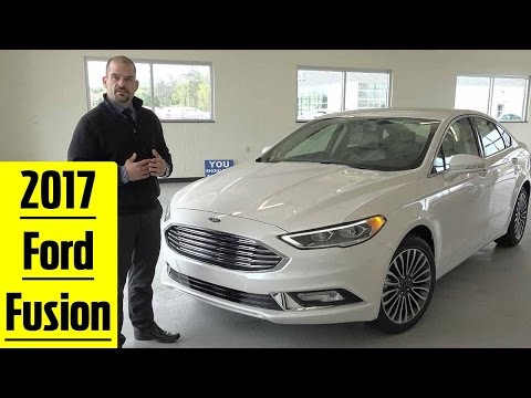 2017 Ford Fusion Exterior & Interior Detailed Walkaround in 4k