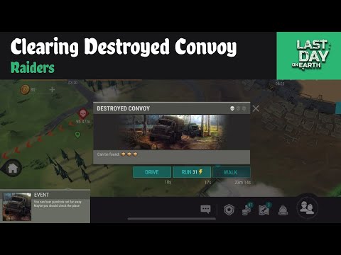Clearing Destroyed Convoy Event "Raiders" Last Day on Earth|#viral#gaming#lastdayonearthsurvival