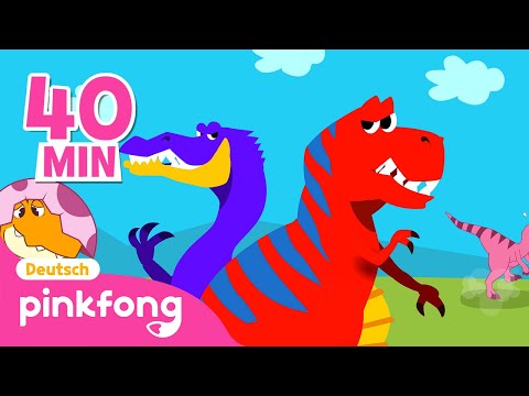 Wir sind die Dinosaurier | Dinolied | Baby Shark Deutsch | Pinkfong, Baby Hai! Kinderlieder