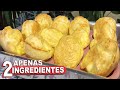 ONLY 2 INGREDIENTS SUPER EASY AND DELICIOUS FAKE TAPIOCA BREAD OR CHEESE BREAD