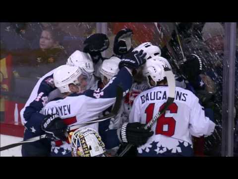 Frolov robs the puck centerice, scores beautiful goal