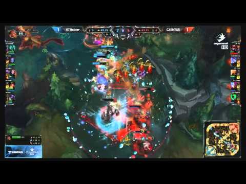 KT Rolster v/s CJ Entus I Game 3 LCK Summer 2015 Highlights